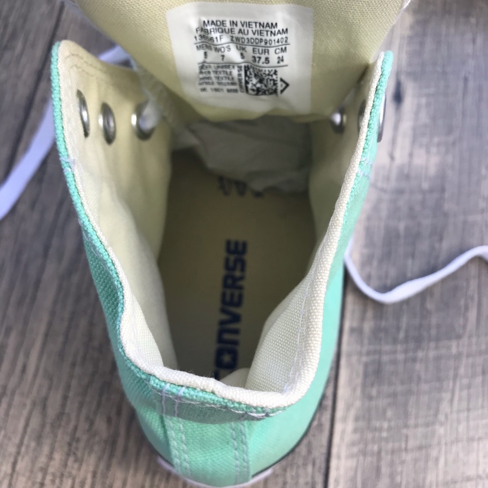 Converse Chuck Taylor  HI Beach 🏖 Glass Green W - Picture 7 of 7